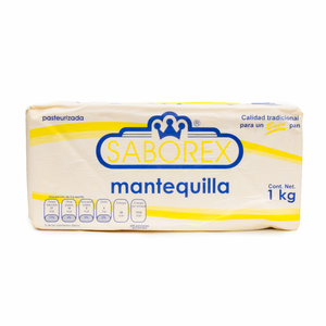 MANTEQUILLA BARRA 1 KG SABOREX