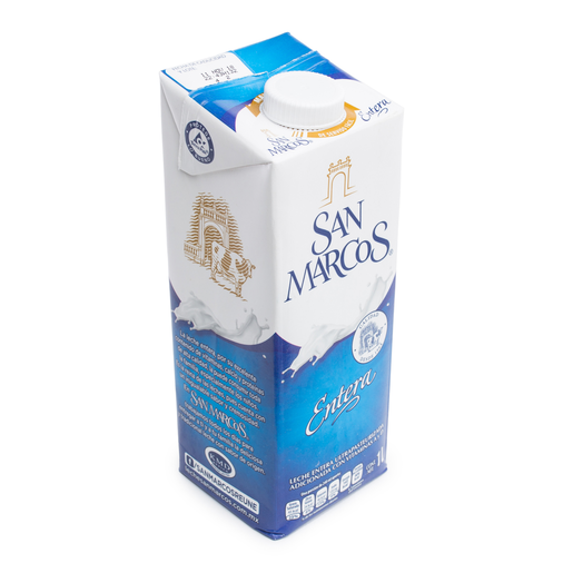 LECHE ENTERA TETRA 12/1 L SAN MARCOS