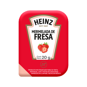 MERMELADA FRESA BLISTER 120/20 G HEINZ