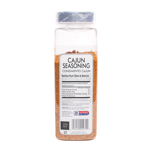 SEASONING CAJUN 1/510 GR. MC CORMICK