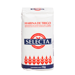 HARINA DE TRIGO 1 KG SELECTA