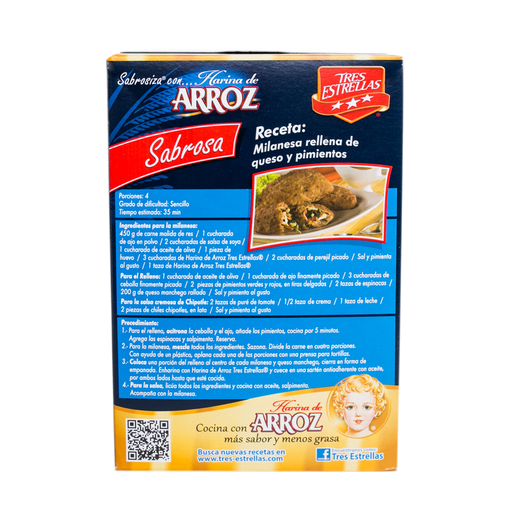 ***HARINA DE ARROZ TRES ESTRELLAS 500GR