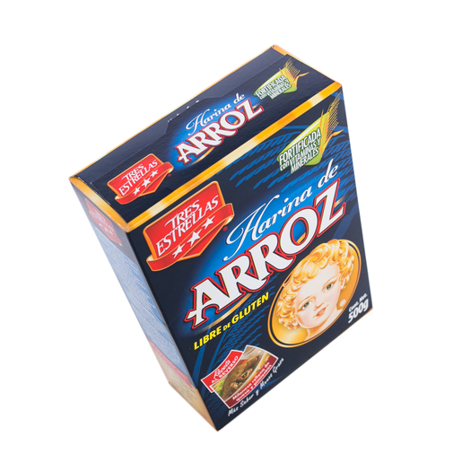 ***HARINA DE ARROZ TRES ESTRELLAS 500GR