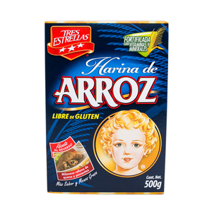 ***HARINA DE ARROZ TRES ESTRELLAS 500GR