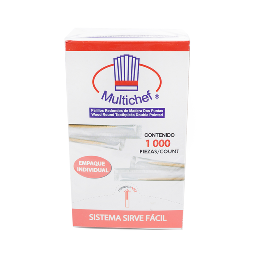 ***PALILLOS ESTUCHADOS 1000PZAS MULTIC