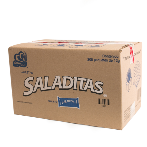 GALLETAS SALADAS 200/12GR GAMESA