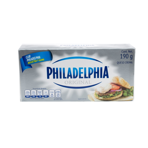 QUESO CREMA PHILADELPHIA BARRA 180G MDLZ