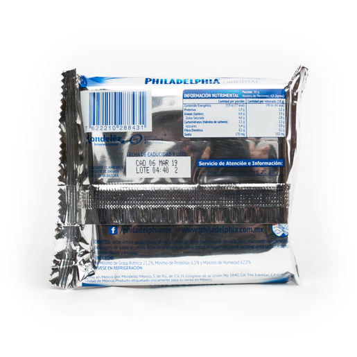 PHILADELPHIA REBANADAS 144G MDLZ