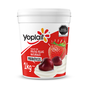 YOGHURT BATIDO FRUTAS ROJAS 1 KG YPT