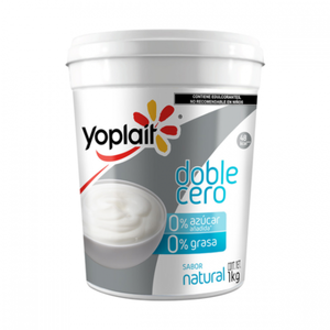 YOG DOBLE CERO BATIDO NATURAL 1KG YPT