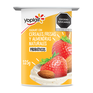 YOGHURT BATIDO CEREALES FRESA 125 G YPT