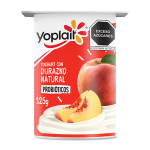 YOGHURT BATIDO DURAZNO 125 G YPT