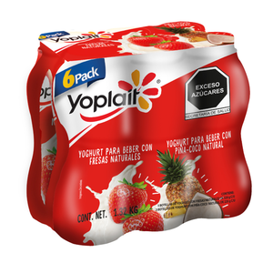 YOGHURT BEBER 6PACK MIX 1.32 KG YPT