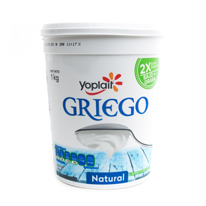 YOGHURT GRIEGO BATIDO NATURAL 1 KG YPT