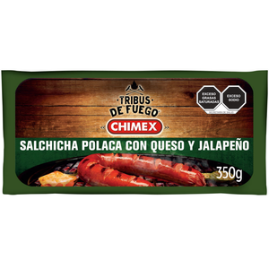 SALCHICHA POLACA QUESO/JALAPEÑO CHX