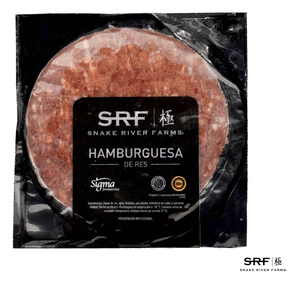 HAMBURGUESA 8 OZ (227 G) PAQ 5 PZ SRF