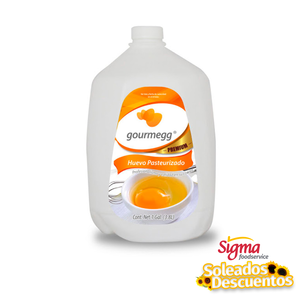 HUEVO PASTEURIZADO 3.8 KG GOURMEGG