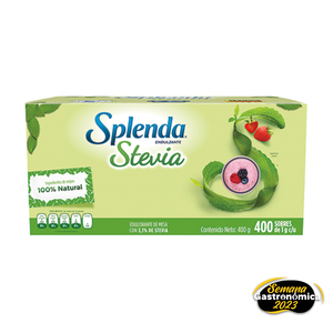 ENDULZANTE STEVIA 400 S/ 1 GR SPLENDA